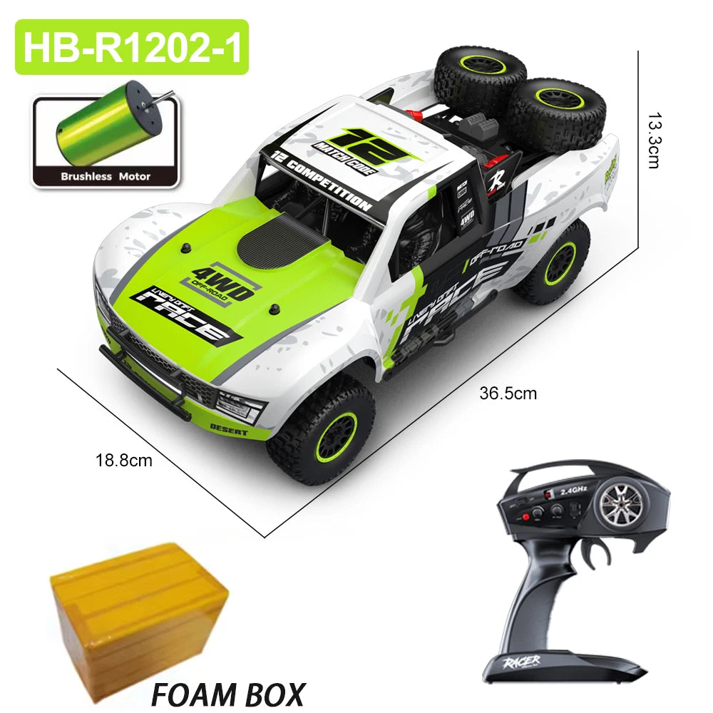 HB RC Car R1201 &ndash; Brushless 4WD High Speed 1/12 Scale R1202-1 Foam Box