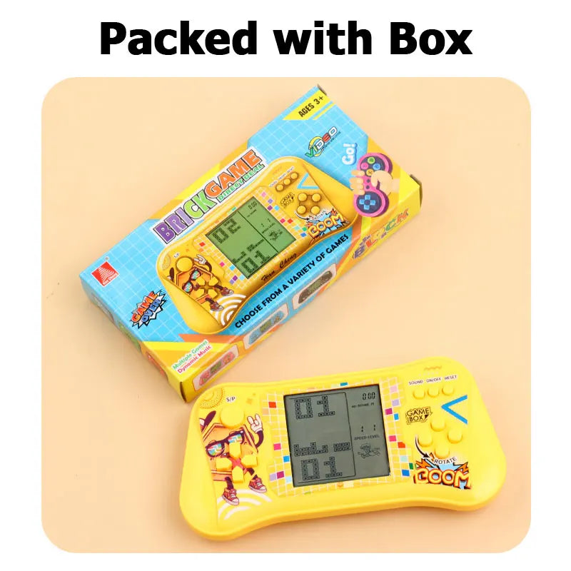 Classic 3.5 Inch Handheld Game Player &ndash; Retro Tetris