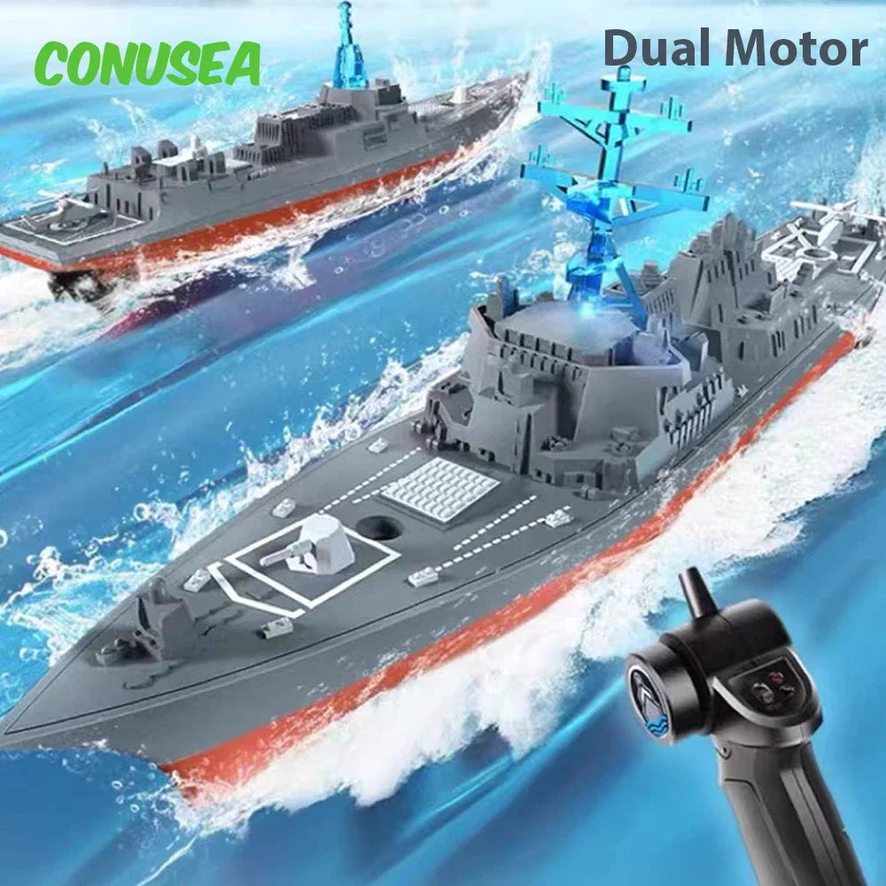 RC Warship Model Boat &ndash; High-Speed Remote Control Battleship