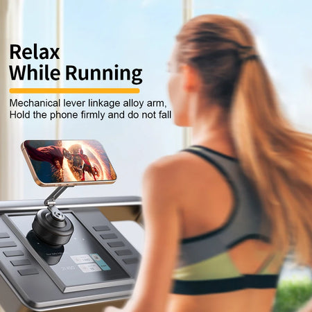 CrownQu Electric Vacuum Suction Cup Car Phone Holder &ndash; 360 Degree Rotatable Design