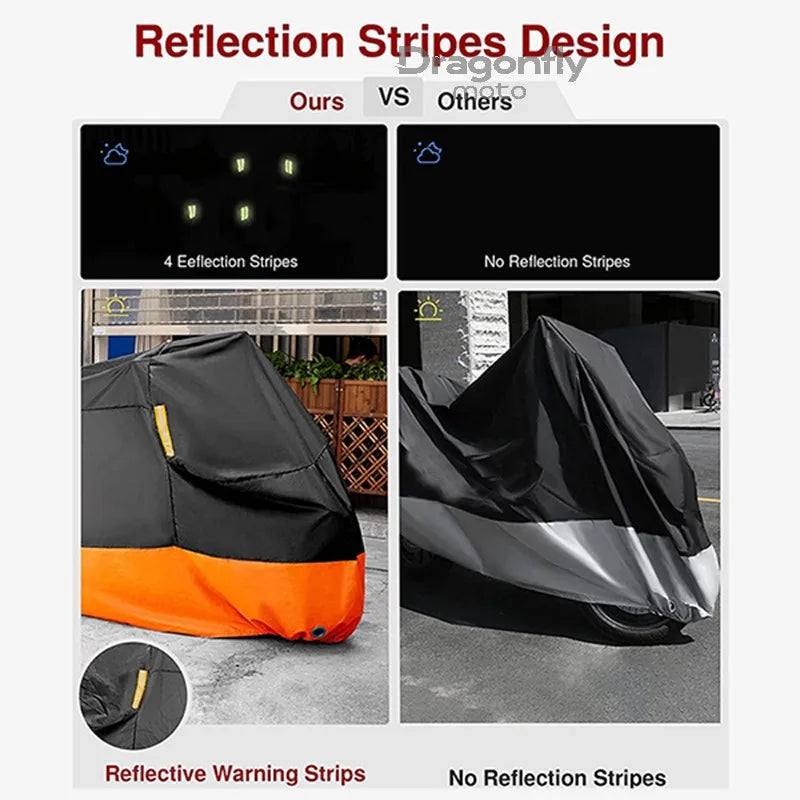 Yamaha MT09 MT07 MT03 Tracer Motorcycle Cover &ndash; Waterproof