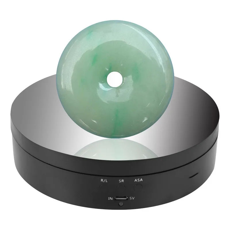 Rotating Display Stand &ndash; USB Cable Included For Photoshoots black