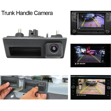Canbus Reversing Camera With Dynamic Trajectory Lines For Audi VW A3 A5 Q5 A7 Passat Golf Tiguan Jetta by InterCyprus Trading Ltd