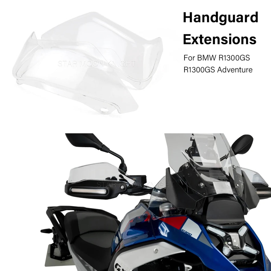 BMW R 1300GS Adventure håndbeskytterforlængere til vindbeskyttelse, nem montering, holdbare tilbehør