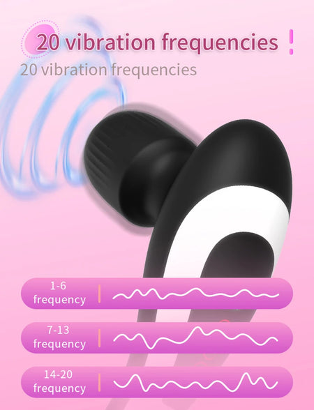 Personal Rechargeable Vibrating Massager &ndash; 8 Intensity Modes