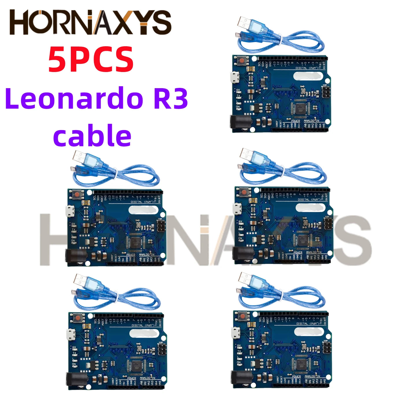 Leonardo R3 Development Board &ndash; Seamless Development Experience Leonardo cable 5pcs