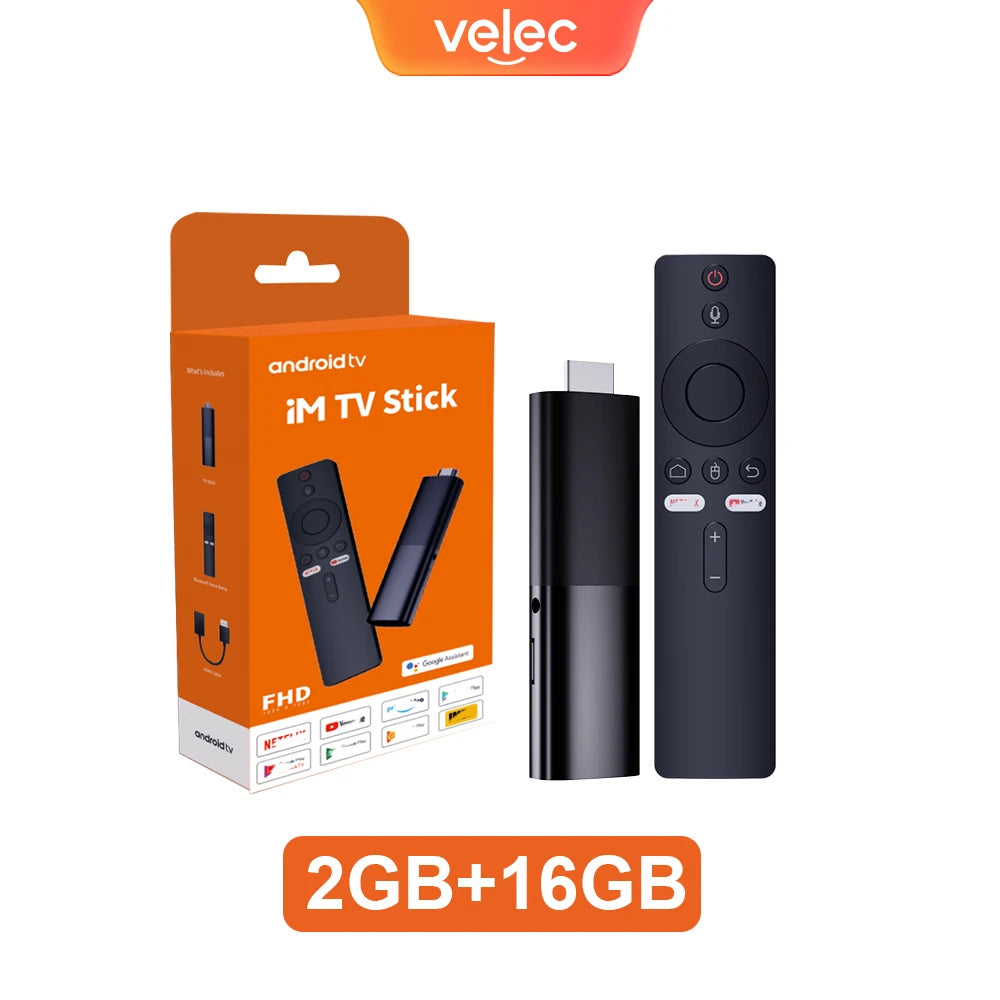 Velec Smart TV Stick Android 12 | 8K Streaming | Voice Remote I96 D9