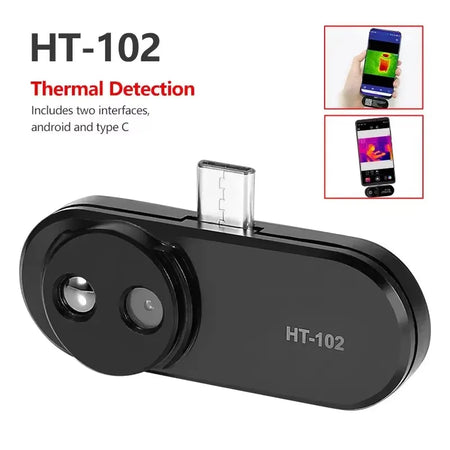 Enhanced HT-102 USB Type-C Thermal Imager for Android - 32x32 Infrared Camera, -20~300u2103 Temperature Range HT-102 -AA21551