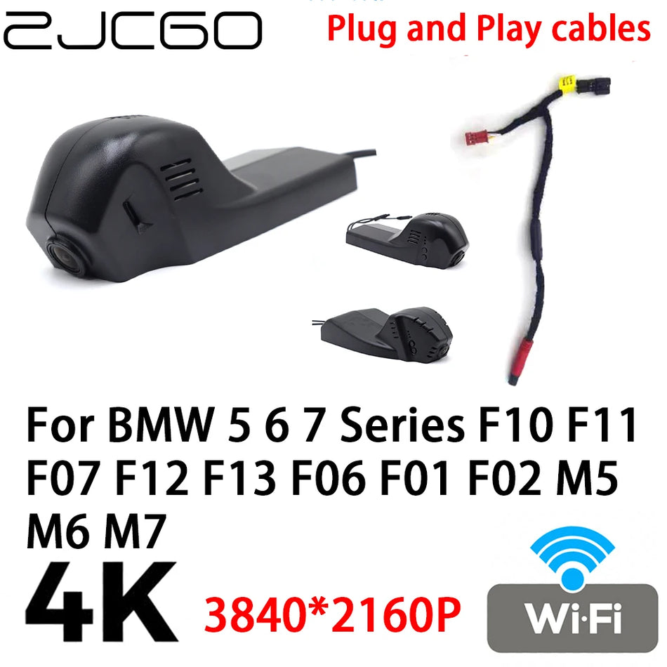 4K DVR Dash Cam for BMW F10 F11 F07 F12 F13 F06 F01 F02 M5 M6 M7
