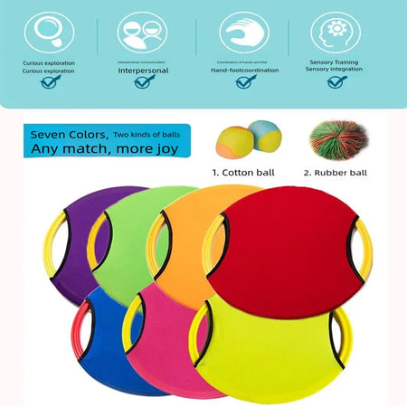 35cm Bouncing Circle Sensory Toy for Kids - Outdoor Games &amp; Balance Training Educational Toy