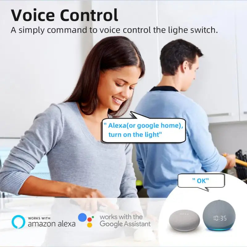 🟠 1/2/3/4 CH 10A/16A TUYA DIY ZIGBEE Smart Switch 2-Way Light Relay Smart Home Works με την Alexa Google Home Alice