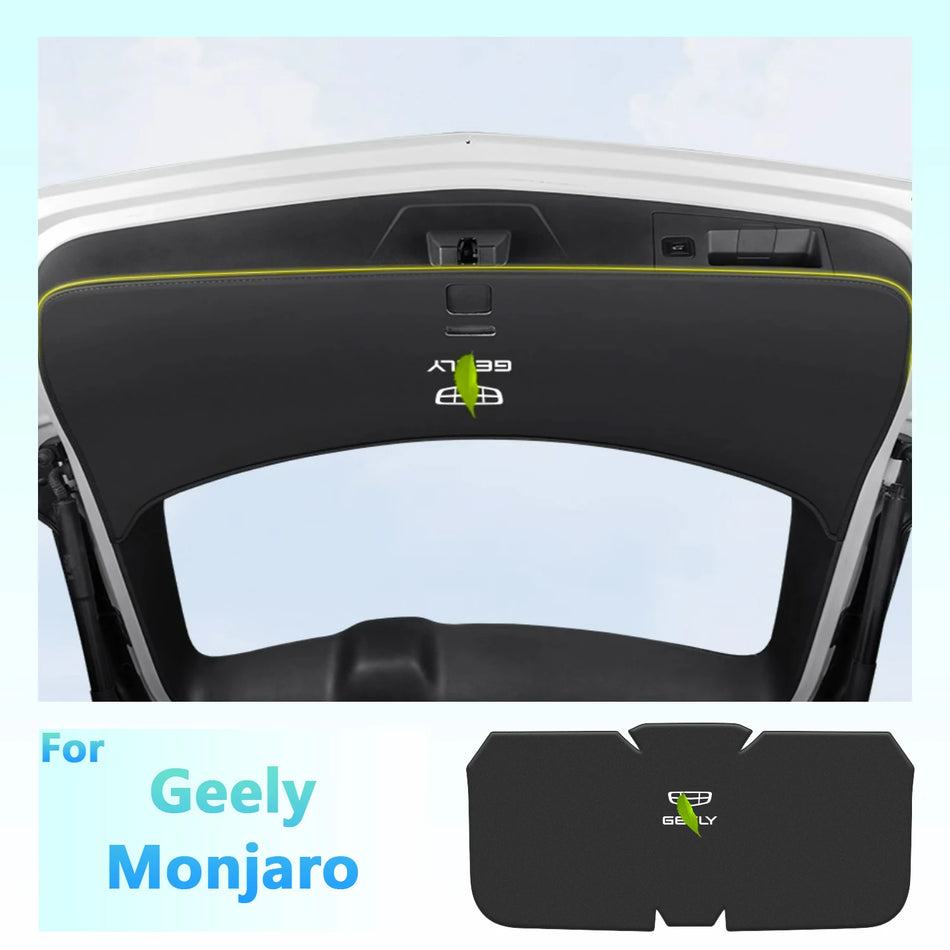 Geely Monjaro Xingyue L Anti Kick Takaluukun Nahkamatto