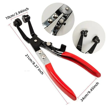 Clamp Puller Locking Car Hose Clamps Pliers - Auto &amp; Garden Tool Curved type 1