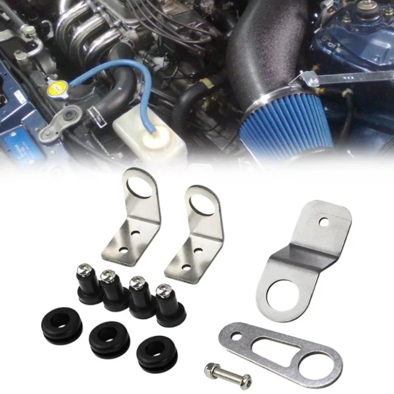 Sada držáků chladiče Bolt On pro Honda Civic EG EK Integra K Swap