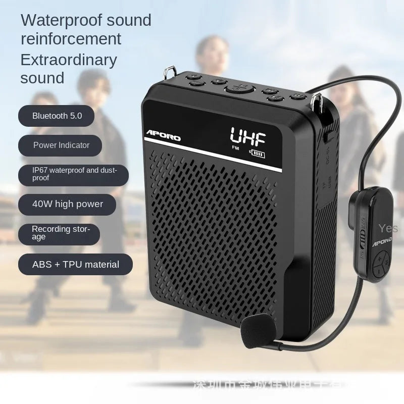 APORO T28 - IP67 Waterproof 40W Bluetooth 4500mAh Speaker