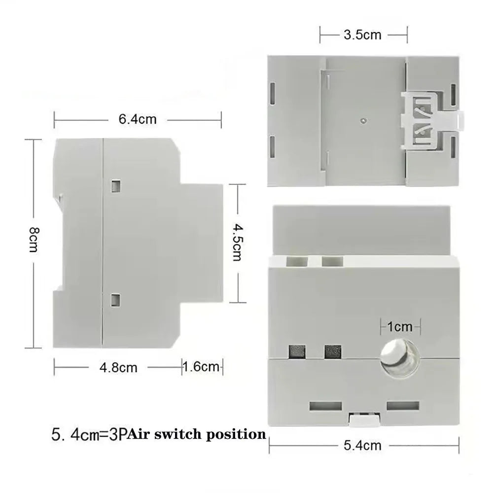 6IN1 Din Rail AC Monitor &ndash; Multi-Voltage Measurement Capability