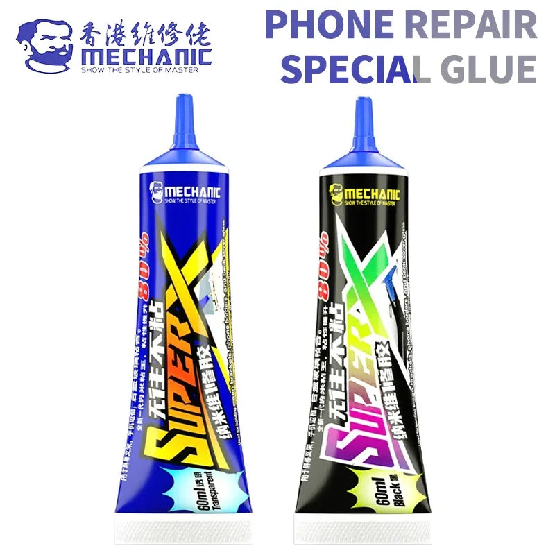MECHANIC SUPER X 60ml &ndash; Fast Curing Nano Glue for Mobile Phone Repair
