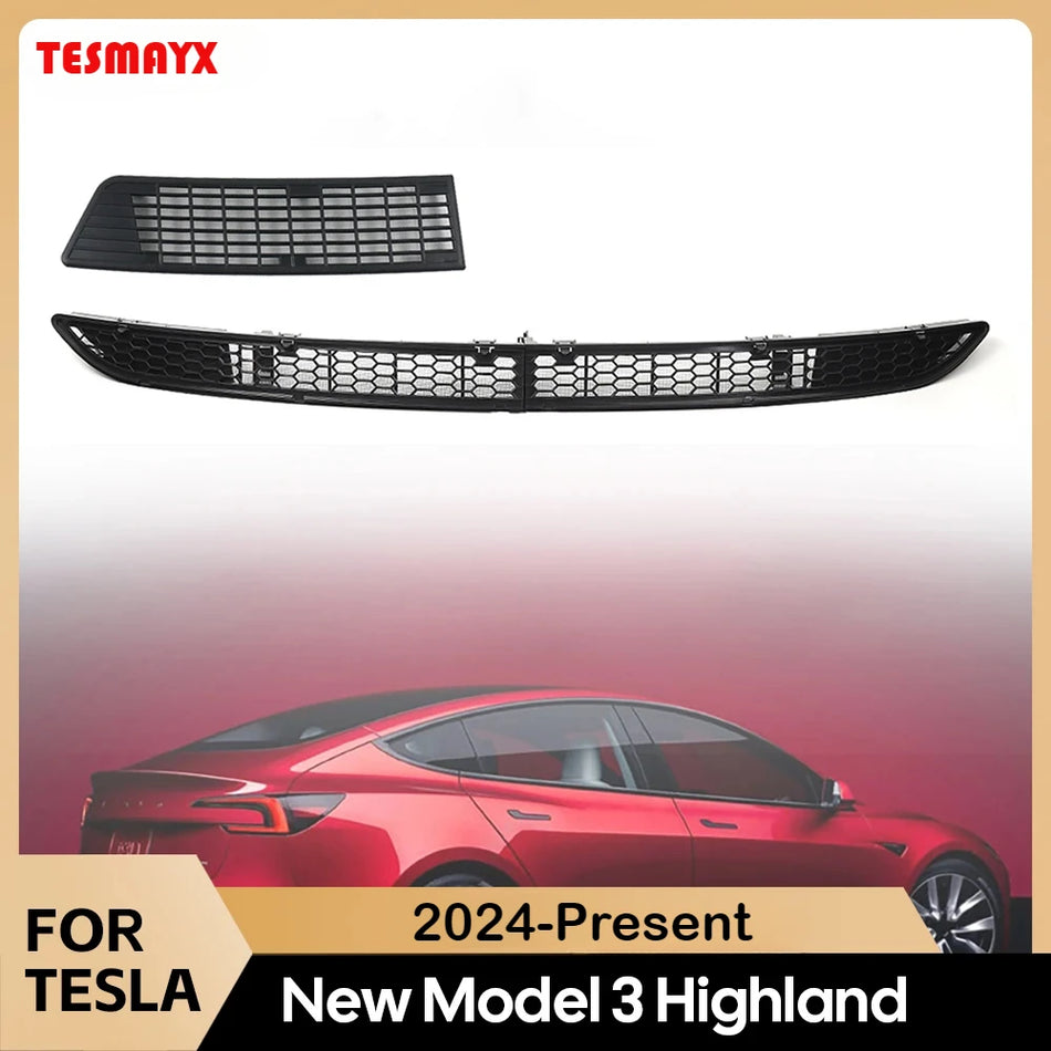 Unterer Stoßfänger Grillgitter für Tesla Model 3 2024 und Model Y Juniper