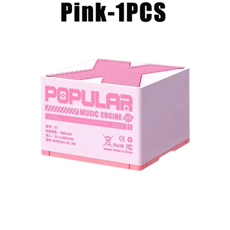 Wireless Speaker Gaming X1 Mini Pink