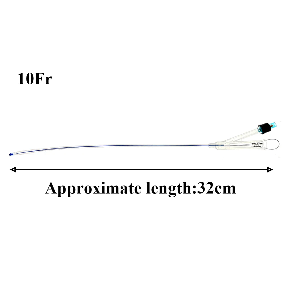 D &ndash; Two Way Self Retaining Dog Foley Catheter 6PCS Kit 6pcs 10FRX320mm