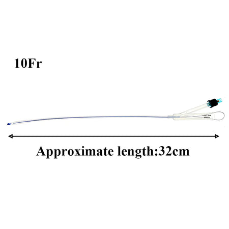 D &ndash; Two Way Self Retaining Dog Foley Catheter 6PCS Kit 6pcs 10FRX320mm
