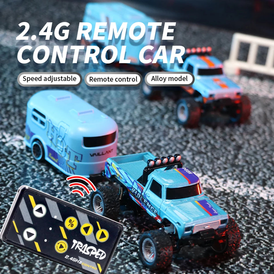 1/64 RC Car 2.4G Remote &ndash; Alloy Off Road Climber LED