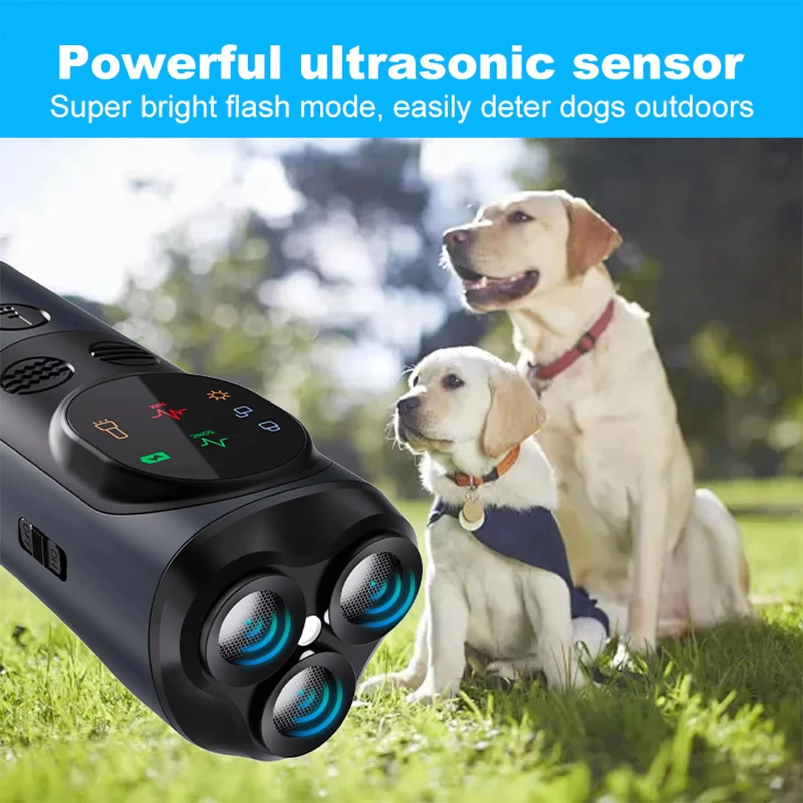 3X Ultrasonic Anti Barking Device &ndash; Safe Bark Deterrent