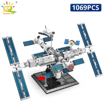 HUIQIBAO Aviation Spaceport Model Building Blocks Set 11 NO box / CHINA