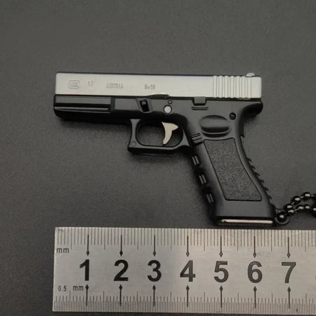 1:3 G17 Miniature Pistol Keychain