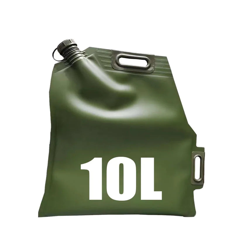 ZUIMI Portable TPU Fuel Bladder - 5L/10L/20L/30L Off-Road Petrol Can 10L