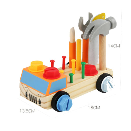 Children 3D Busy Board Wooden Toys Montessori &ndash; Fine Motor NB290C1
