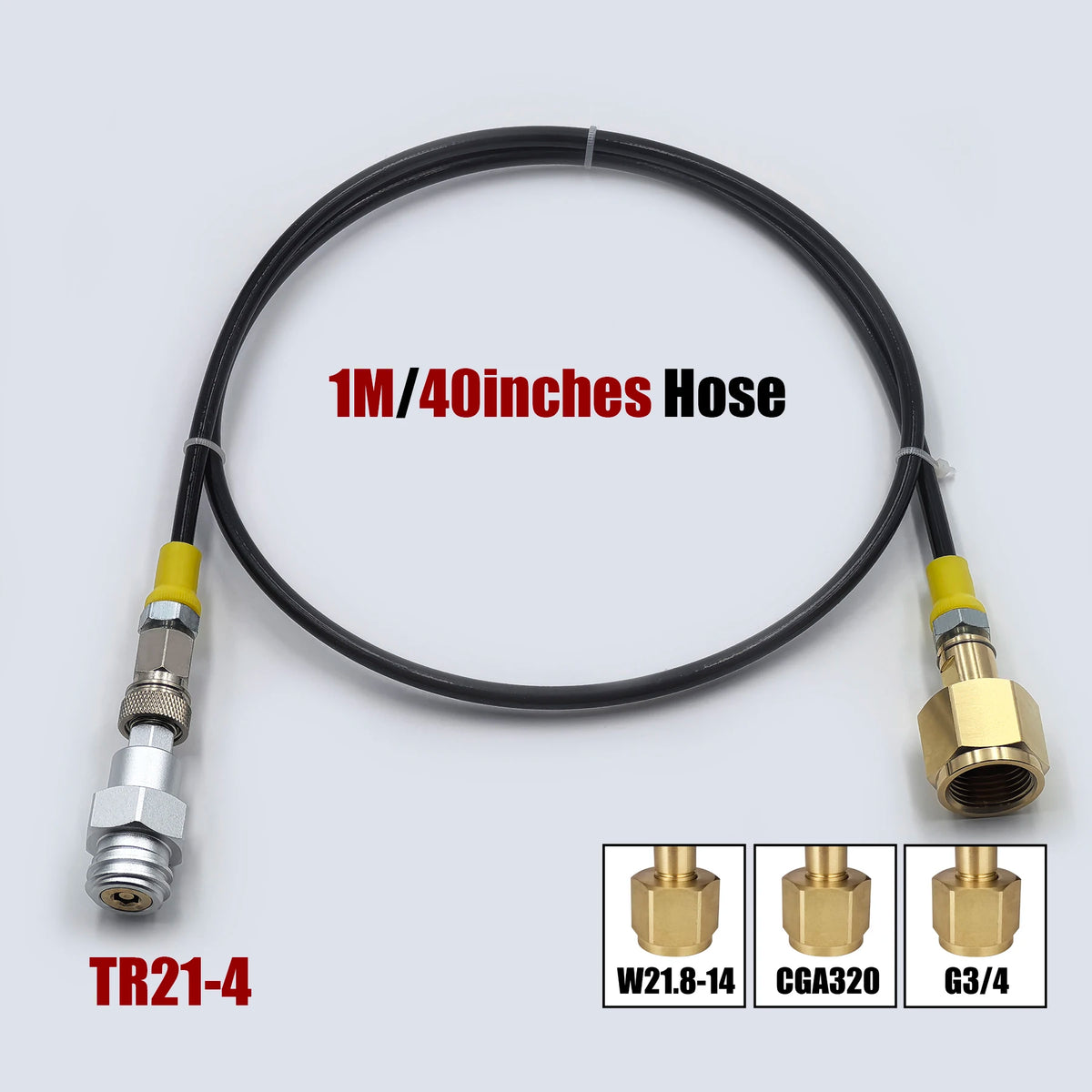 Soda Maker CO2 Tank Adapter Kit &ndash; Quick Disconnect