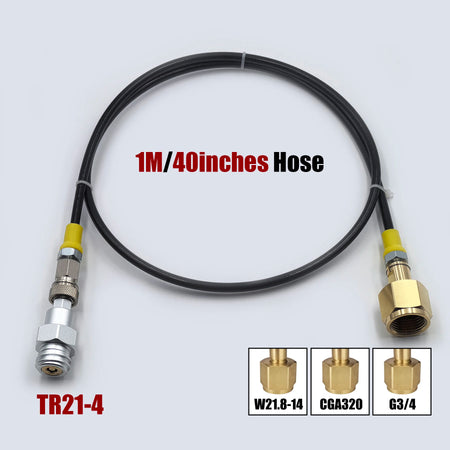 Soda Maker CO2 Tank Adapter Kit &ndash; Quick Disconnect