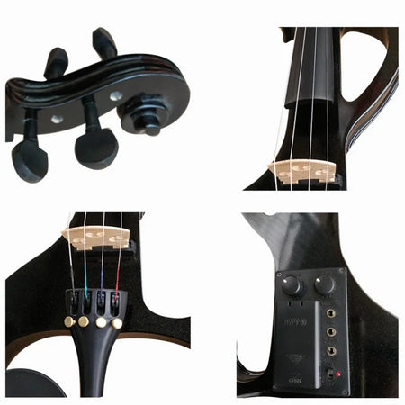 4/4 Electronic Violin Set &ndash; Silent Practice for Beginners