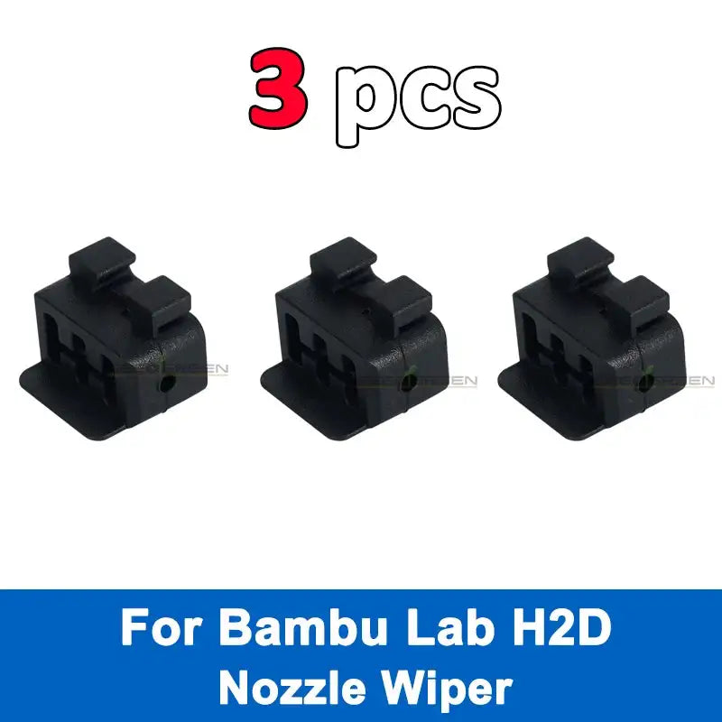 Bambu Lab H2D Nozzle Wiper Silicone Cleaning Brush Hotend 3pcs for H2D