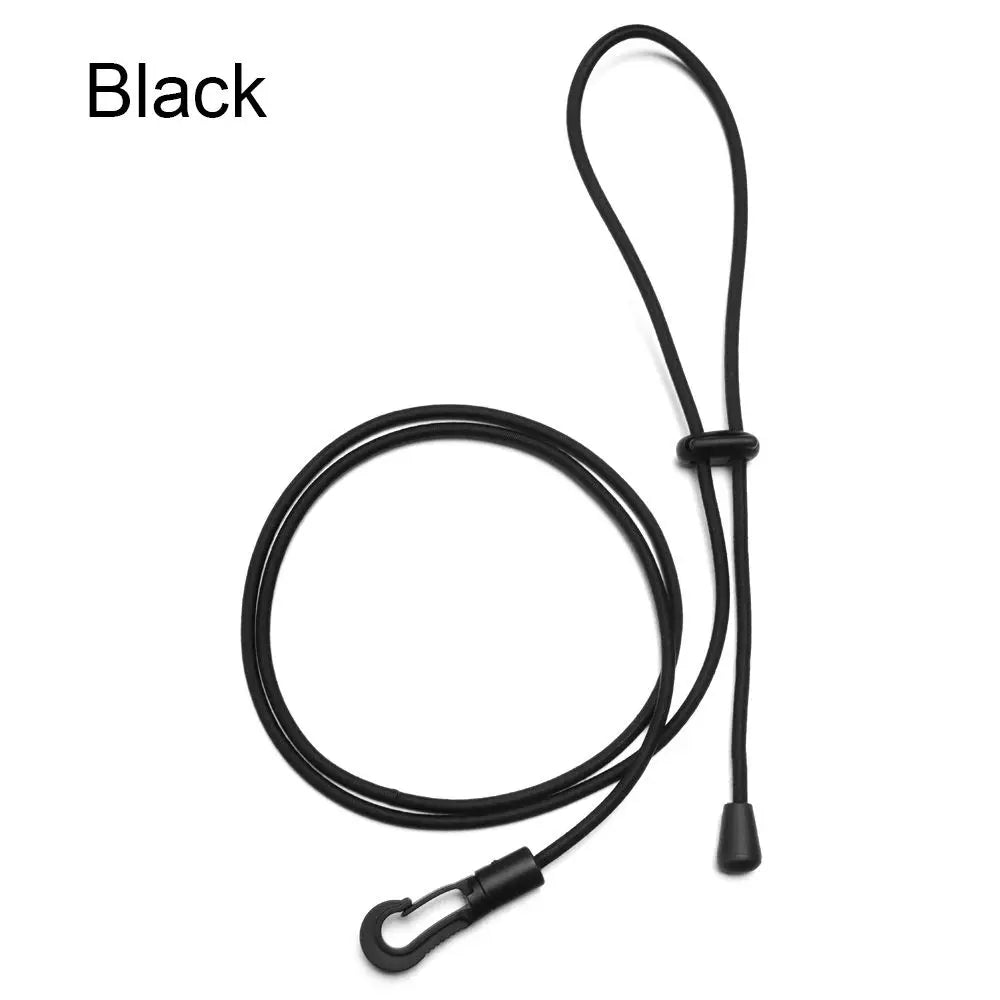 120cm High-Strength Paddle Leash for Kayaks and Canoes Black