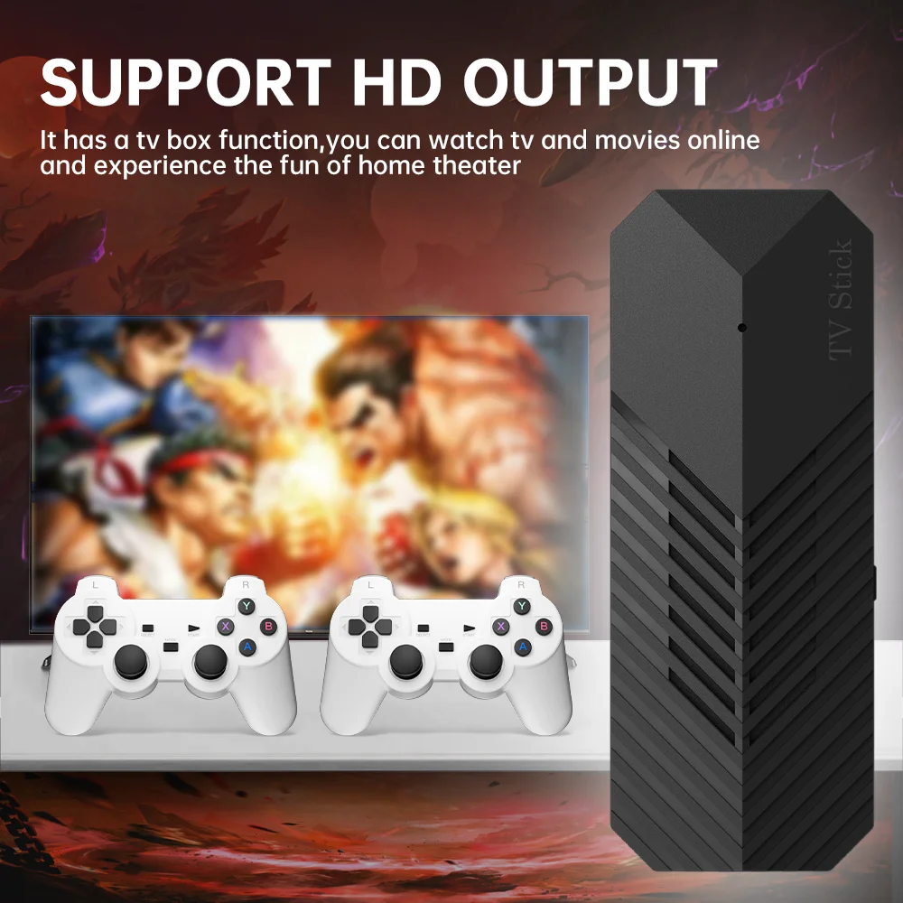 TOPSION Smart TV Stick &ndash; Android 10 Dual Controllers