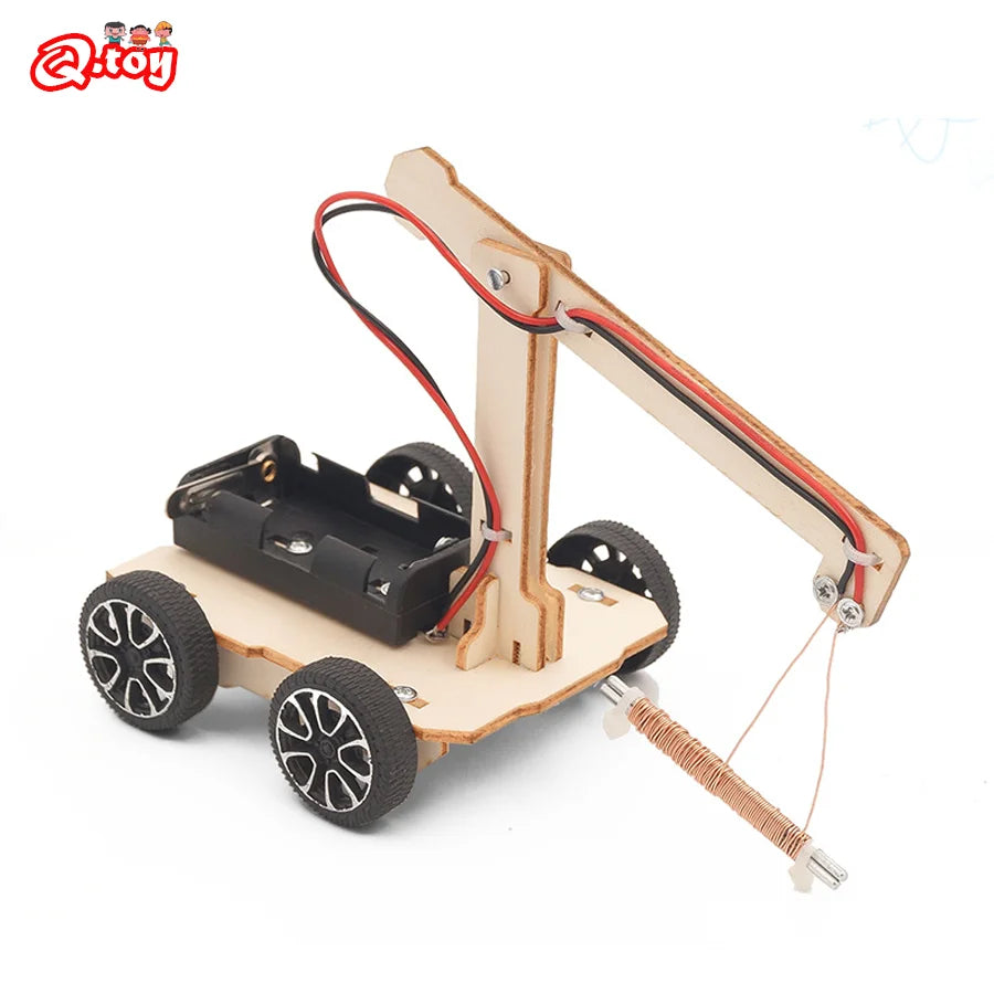 DIY model ručne dizalice STEM električni komplet edukativna igračka