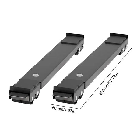 Adjustable Fridge Mobile Roller Brackets Base Anti Slip
