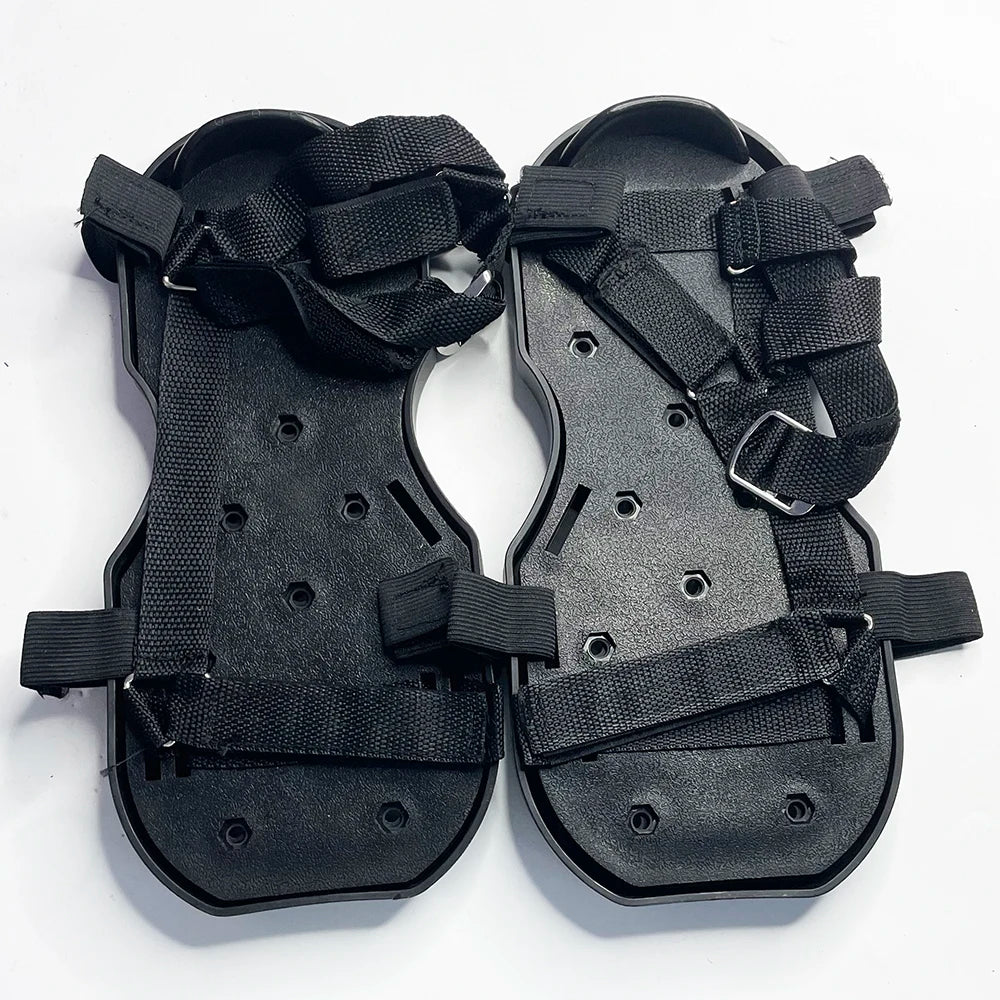 Spiked Lawn Aerator Shoes Epoxy Sole &ndash; Self Leveling