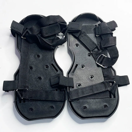 Spiked Lawn Aerator Shoes Epoxy Sole &ndash; Self Leveling