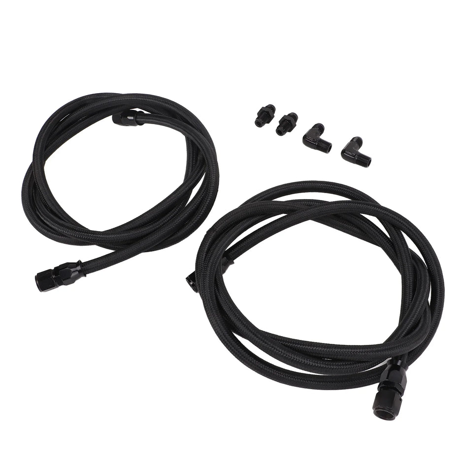 Manguera de línea de enfriador de transmisión PTFE de 7 pies con 6AN para 4L60/TH350/TH400