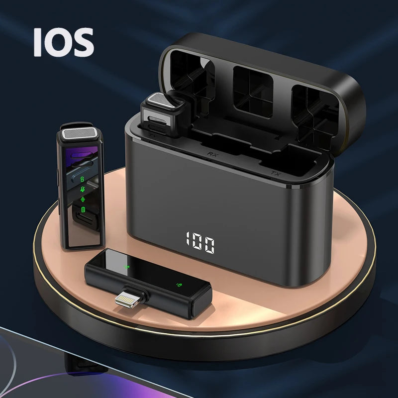 Xiaomi Wireless Lavalier Microphone with Noise Cancelling for Vlogs and Live Streaming IOS / CHINA