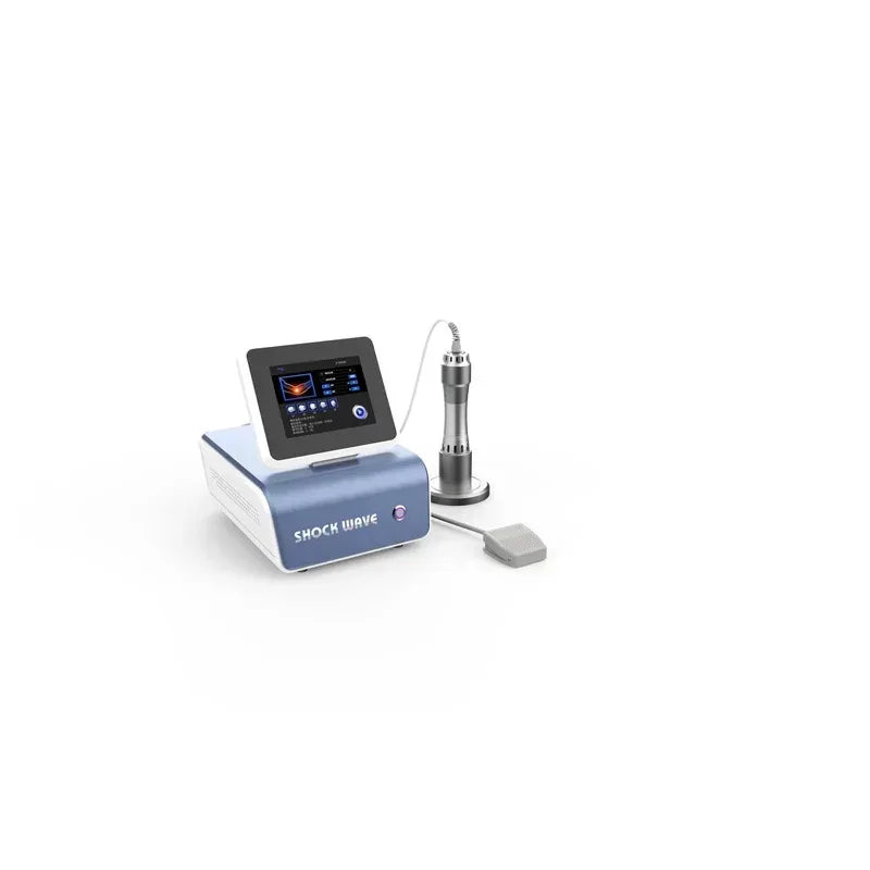 Šoko bangų terapijos prietaisas raumenų ir kaulų skausmo malšinimui