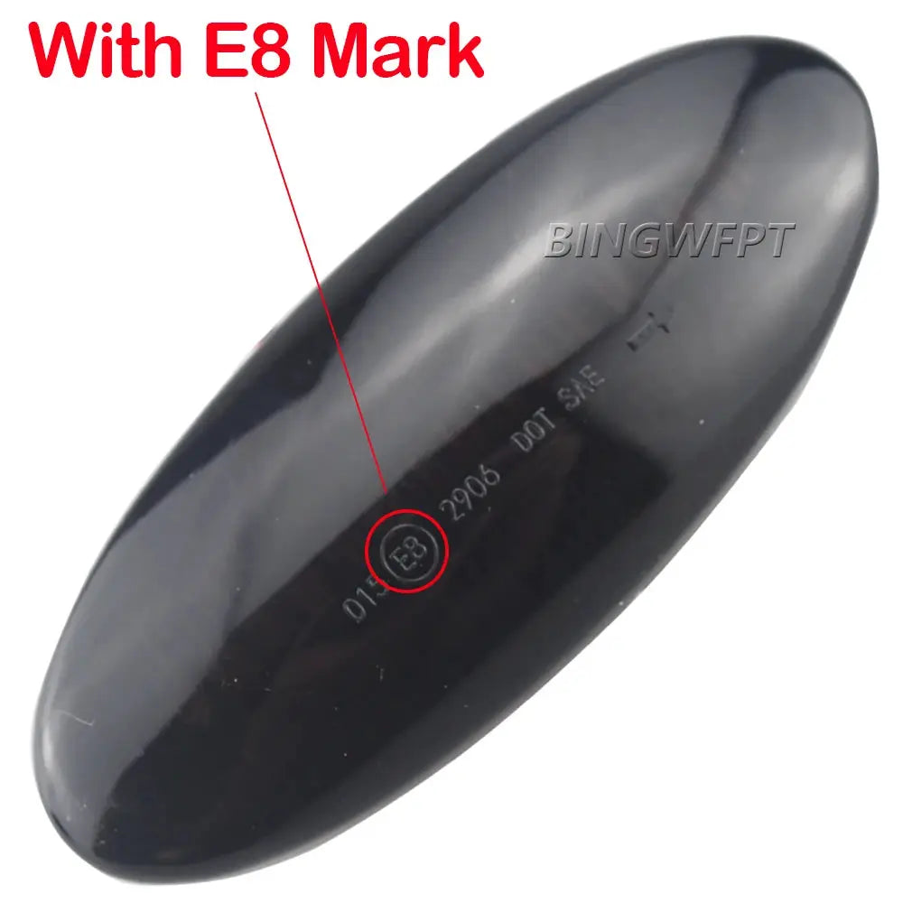 LED Side Marker Mirror Indicator Lamp Flowing Water Turn Signal Light For Nissan Qashqai Dualis Juke Micra March Micra Note by InterCyprus Trading Ltd