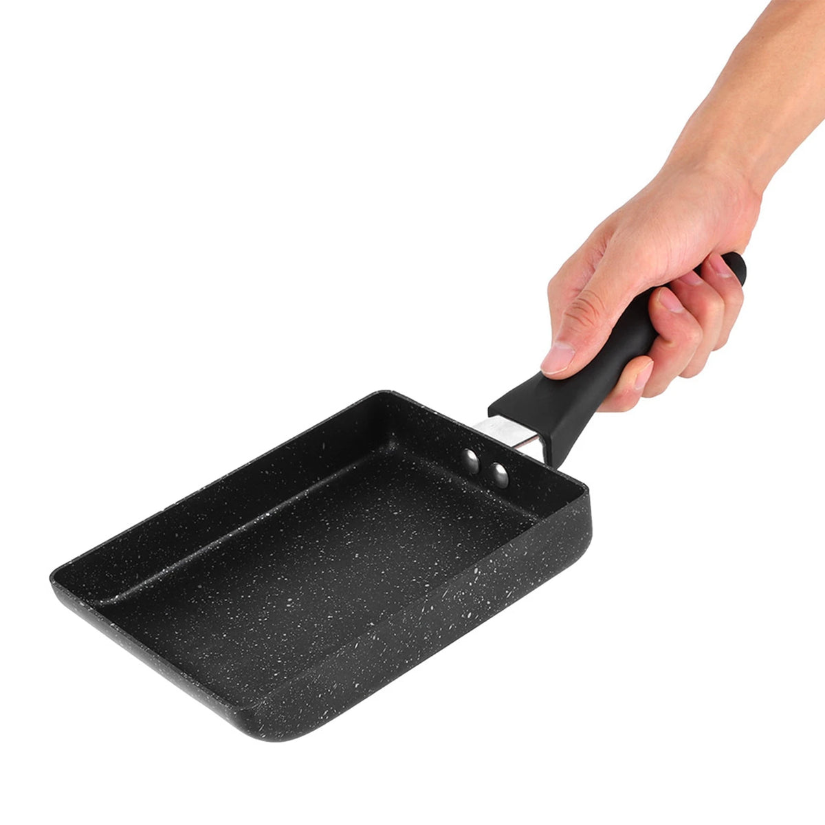 Tamagoyaki Rectangular Nonstick Saucepan &ndash; Great For Frying Default Title
