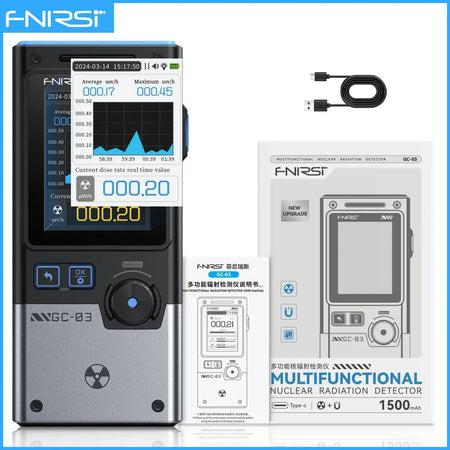 FNIRSI GC03 3in1 NR EF MF Detection Tool Environmental GC-03 Black