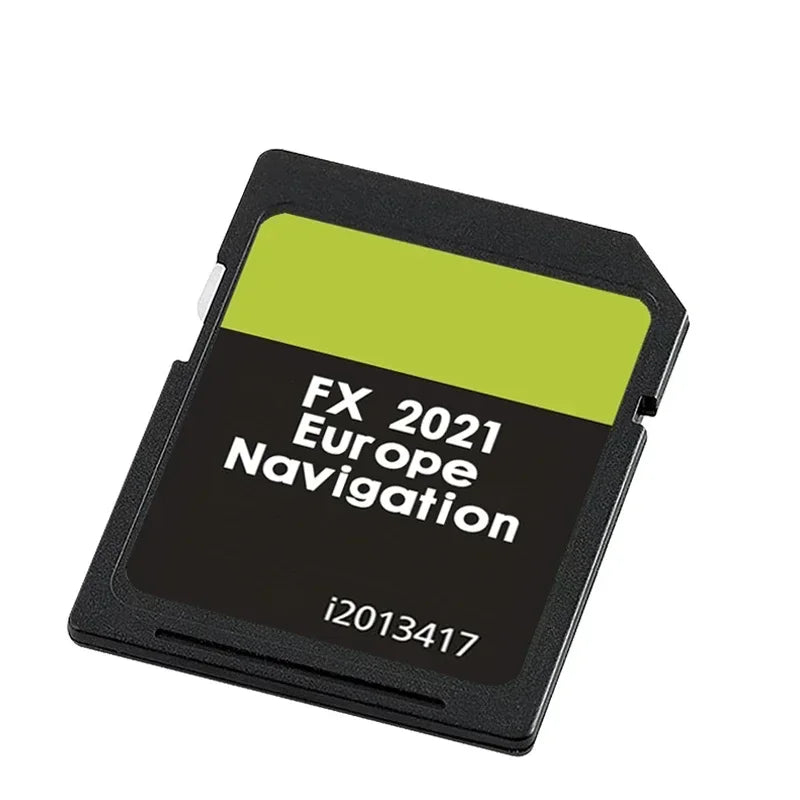 FX 2021 Sat Nav Navigation Map SD Card &ndash; High Speed