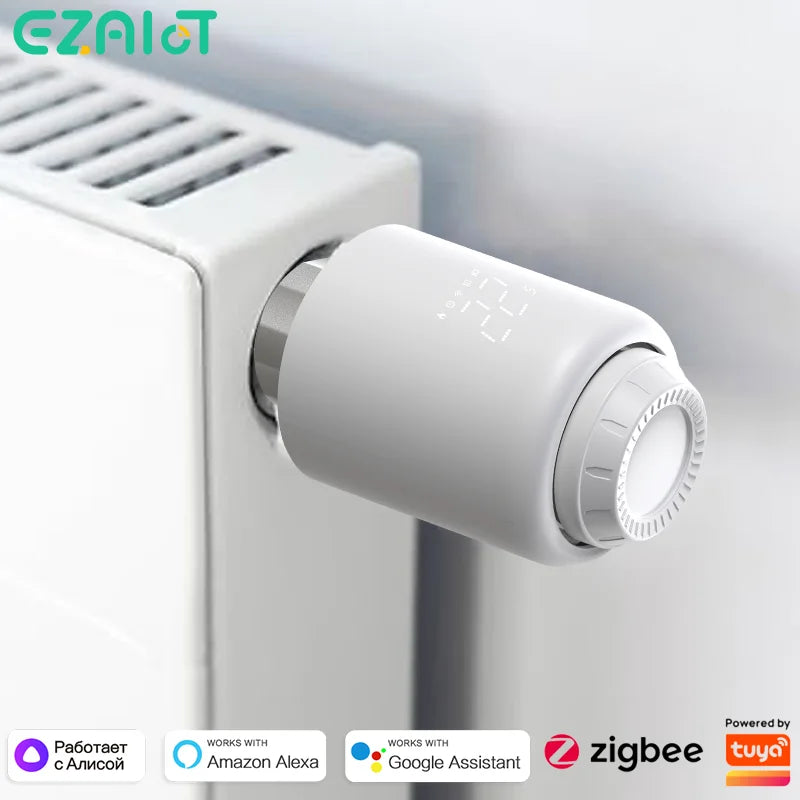 Tuya ZigBee3.0 Thermostat Radiator Actuator TRV &ndash; Alexa
