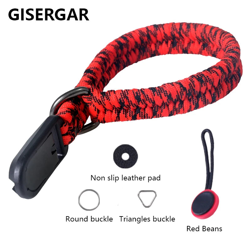 Hand Braided Camera Wrist Strap | Adjustable Quick Release for Nikon, Fuji, Sony, Canon, Olympus 2